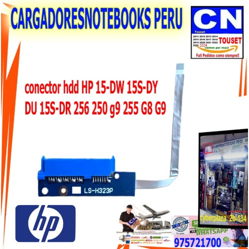 conector hdd HP 15-DW 15-DY DU 15S-DR 256 250 g9 255 G8 G9