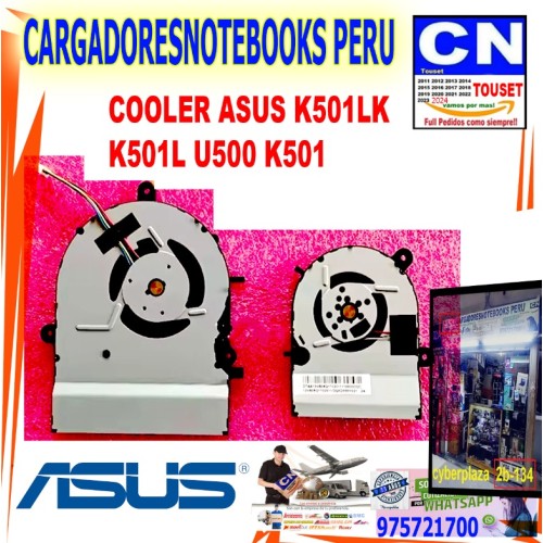 COOLER ASUS K501LK  K501L U500 K501