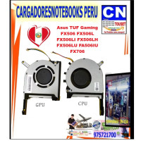 Cooler Fan para Laptop Asus TUF Gaming FX506 FX706 | Repuesto CPU / GPU