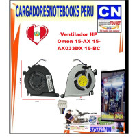 Cooler Fan para HP Omen 15-AX 15-BC | Ventilador CPU GPU Repuesto