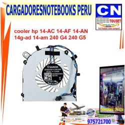 COOLER hp 14-ac 14-af 14-an 14g-ad 14-am 240 g4 240 g5