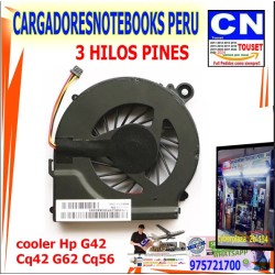 cooler Hp G42  Cq42 G62 Cq56 3 hilos pines