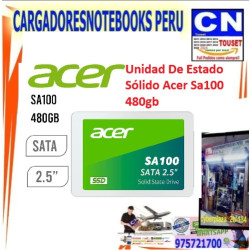 DISCO SOLIDO ACER SA100 480GB SSD