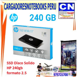 Unidad SSD Interno 240GB HP S650 2.5"