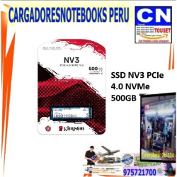 disco solido ssd 500gb kingston snv2s/500g nv3 nvme m.2