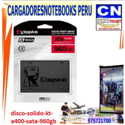 Unidad de Estado Solido Kingston A400, 960GB, SATA 6.0