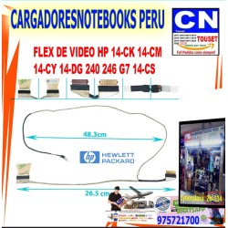 FLEX VIDEO HP 14-CK 14-CM  14-CF 14-DG 240 246 G7 14-CS