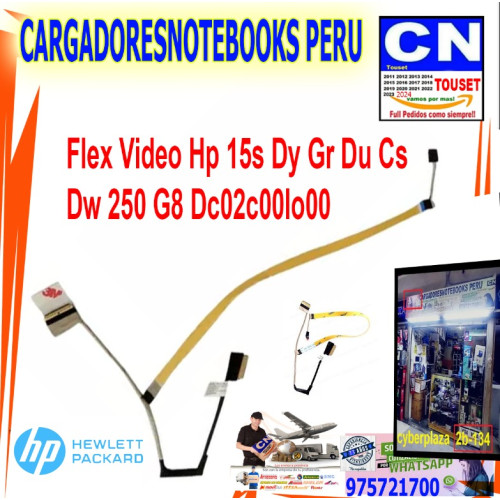 Flex video HP 15-GW 15-DW 15T-DW 15Z-GW 15S-DY 15S-DU 15S-GR DC02C00LO000 Flex video HP 15-GW 15-DW 15T-DW 15Z-GW 15S-DY 15S-DU 15S-GR DC02C00LO000