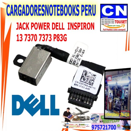 JACK POWER DELL  INSPIRON  13 7370 7373 P83G