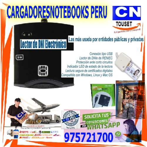 Lector de DNI electronico USB, para Firma digital