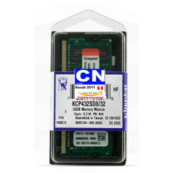 Memoria SODIMM Kingston, 32GB DDR4-3200MHz PC4
