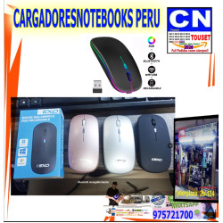 Mouse Inalambrico Bluetooth Recargable Rgb Usb exo