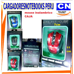 MOUSE INALAMBRICO C/PILAS caja modelo 2