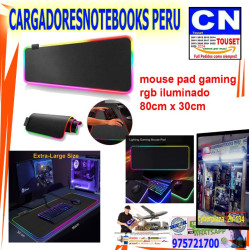 Pad Mouse con iluminacion RGB 80 x 30 cm