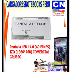 PANTALLA 14.0 LED 40 PINES HD 1366*768 LTN140AT26