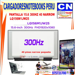 Pantalla 15.6 300HZ 40 PINES NARROW LQ156M1JW25