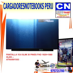 PANTALLA 15.6 oled 30 PINES FHD 1920×1080 OLED ATNA56YX03