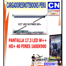 PANTALLA 17.3 LED 40 PINES FHD 1600x900 ...