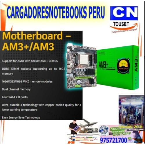 PLACA BOETEC AMD AM3+ DDR3