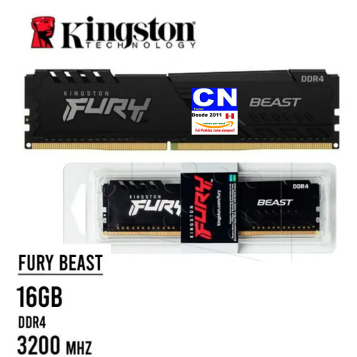 RAM MEMORIA PC DDR4 16GB 3200 BUSS KINGSTON DESKTOP