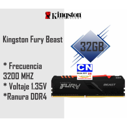 RAM MEMORIA PC DDR4 32GB 3200 BUSS KINGSTON DESKTOP