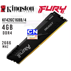 RAM MEMORIA PC DDR4 4GB 2666 BUSS FURY BLACK DESKTOP