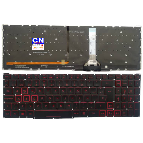 TECLADO ACER AN515-56 RED