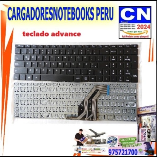 teclado advance numerico laptop