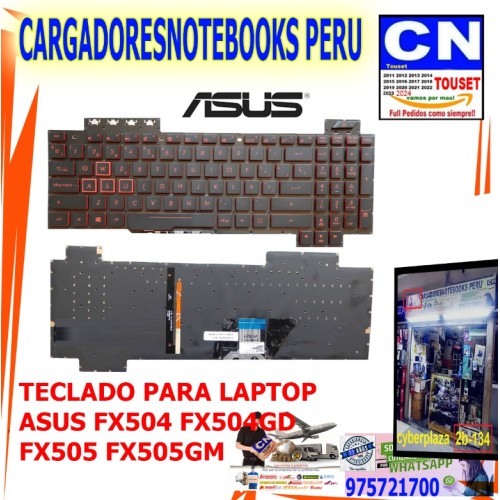 TECLADO ASUS FX504 FX504GD FX505 FX505GM