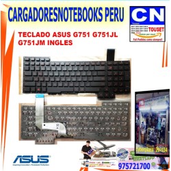 TECLADO ASUS G751 G751JL  G751JM INGLES