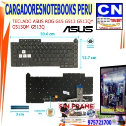 TECLADO ASUS ROG G15 G513 G513QY G513QM G513Q ILUMINADO