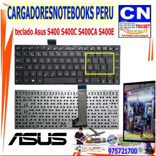 teclado Asus S400 S400C S400CA S400E