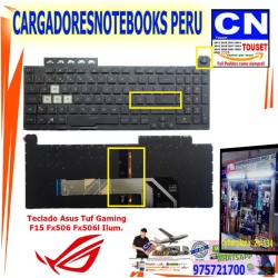 Teclado Asus Tuf Gaming  F15 Fx506 Fx506l Ilumimado