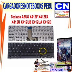 Teclado ASUS X412F X412FA  X412U X412UB X412UA X412D