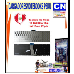 Teclado para Laptop HP 15-BS 15-CC Plateado | Repuesto Español