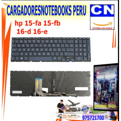 Teclado para Laptop HP 15-fa 15-fb 16-d 16-e Español | Perú