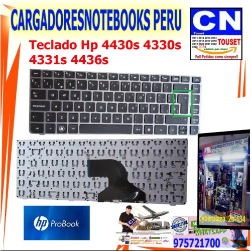 Teclado Hp 4430s 4330s 4331s 4436s probook