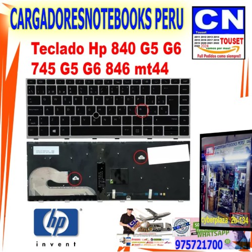 Teclado Hp 840 G5 G6  745 G5 G6 846 mt44