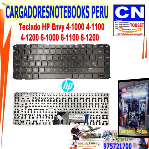 Teclado HP Envy 4-1000 4-1100  4-1200 6-1000 6-1100 6-1200