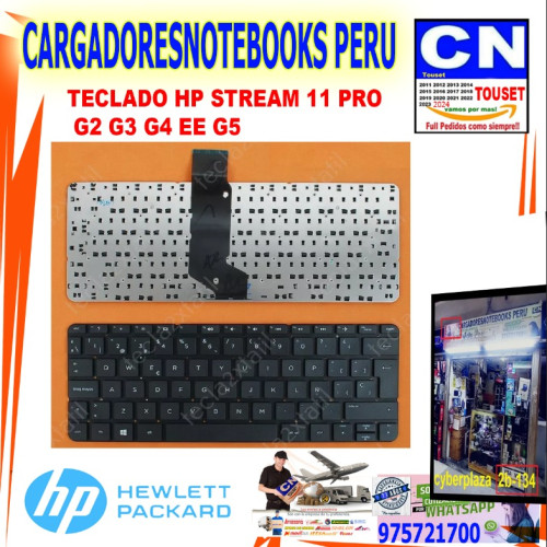 teclado hp stream 11 pro g2 g3 g4 ee g5