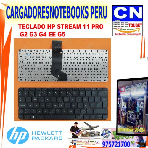 TECLADO HP STREAM 11 PRO  G2 G3 G4 EE G5