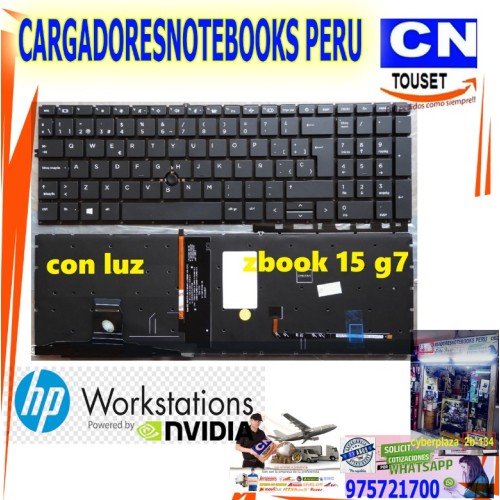 teclado hp zbook 15 g7 g8  850 g7 850 g8 755
