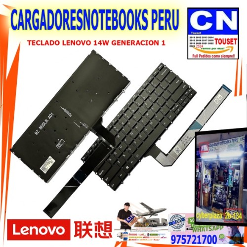 TECLADO LENOVO 14W GENERACION 1