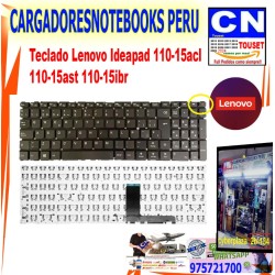 Teclado Lenovo Ideapad 110-15acl  110-15ast 110-15ibr