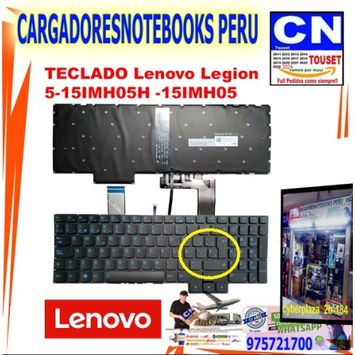 TECLADO Lenovo Legion  5-15IMH05H -15IMH05