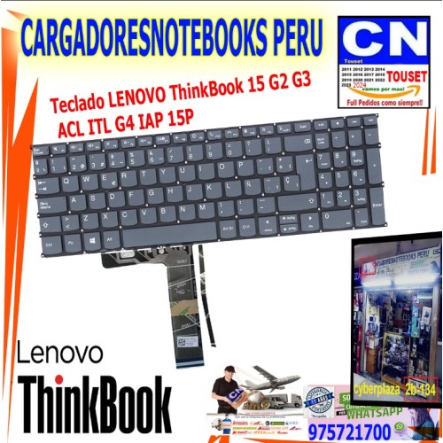 Teclado LENOVO ThinkBook 15 G2 G3  ACL ITL G4 IAP 15P