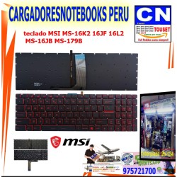 teclado MSI MS-16K2 16JF 16L2  MS-16JB MS-179B