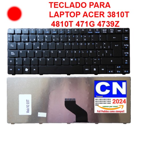 TECLADO PARA LAPTOP ACER 3810T 4810T 471G 4739Z