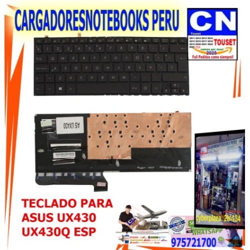 TECLADO PARA ASUS UX430 UX430Q ESP