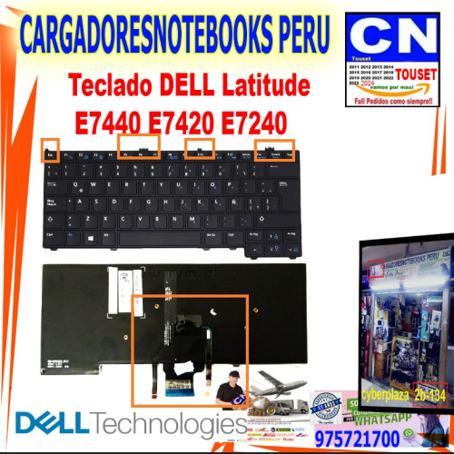 Teclado Dell Latitude E7240 E7440